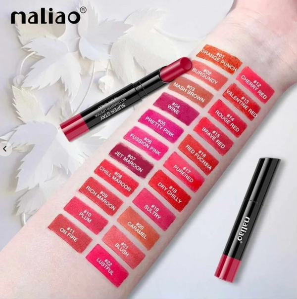Maliao Waterproof Non Transfer Lipstick | 3.8g