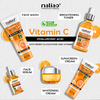 Maliao Makeup 5 Piece Organic Vitamin C Skin Care Set ( Sunscreen + Serum + Face Wash + Whitening Cream + Toner ) 330g