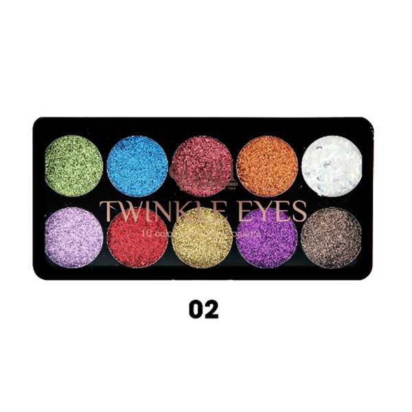 Glam21 Twinkle Eyes Glitter Palette