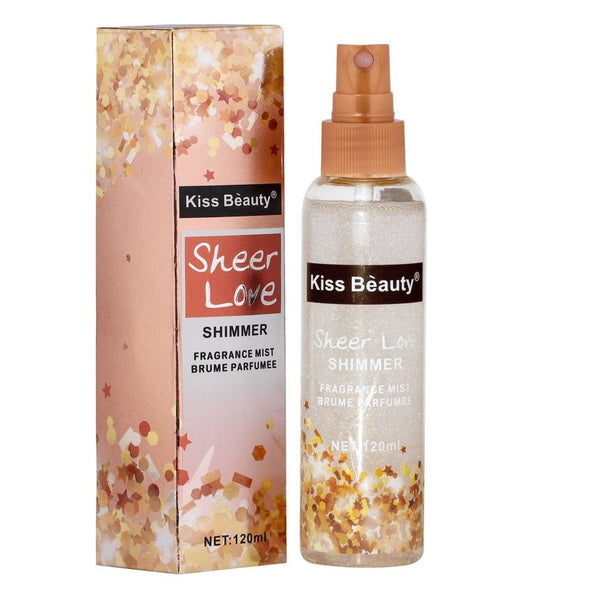 Kiss Beauty Sheer Love Shimmer Face Mist