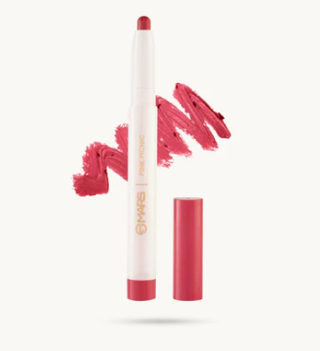 MARS Non-Transfer Long Lasting Poppins Rotating Matte Lip Crayon