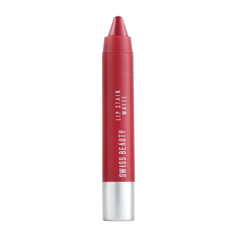 Swiss Beauty Non Transfer Waterproof Lipstick - 407 Russian Red