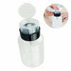 Push Down Empty Lockable Pump Dispenser Bottle for Nail Polish and Makeup Remover-Nail Polish Dispenser-Nail polish Remover Pump