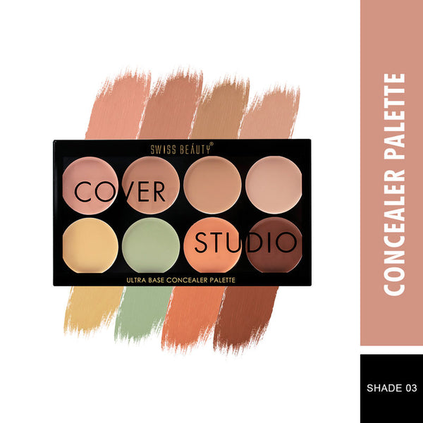 Swiss Beauty Cover Studio Ultra Base Concealer Palette