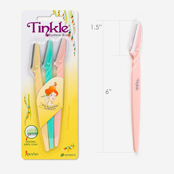 Tinkle Eyebrow Razor Pack of 3