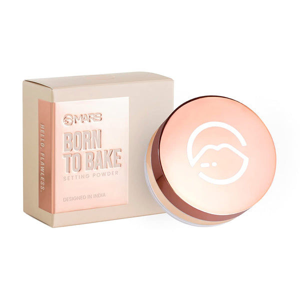 Mars Born To Bake Compact Powder |Long Lasting Setting Powder for Matte Finish | 10G