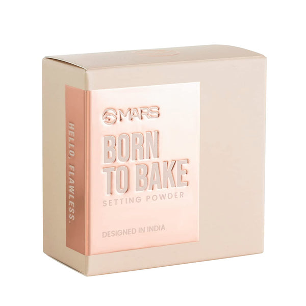 Mars Born To Bake Compact Powder |Long Lasting Setting Powder for Matte Finish | 10G