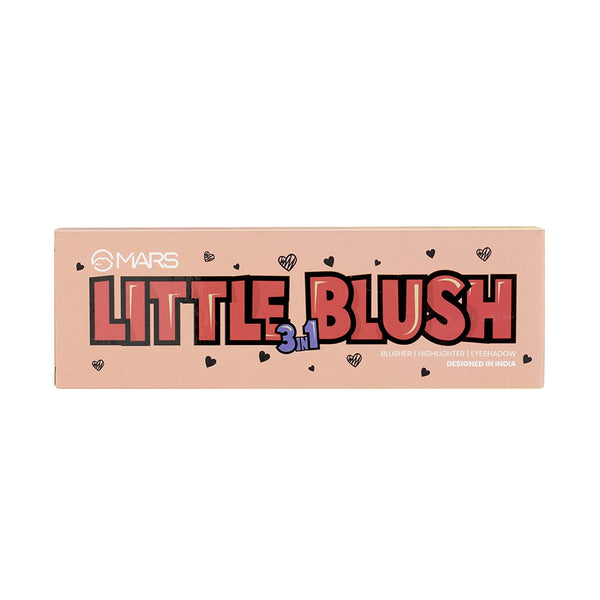 Mars 3In1 Little Blush Highlighter, Eyeshadow and Blusher, 20g