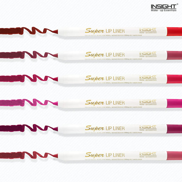 Insight Cosmetics Super Lip Liner, 1.2gm| Free Sharpner