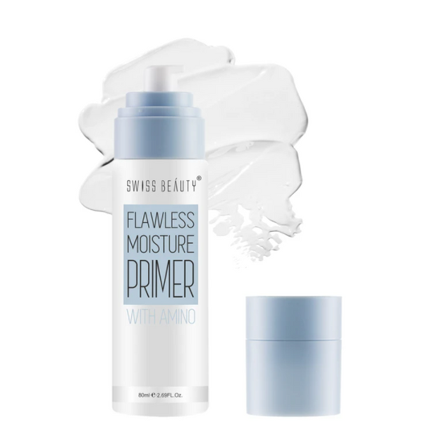 SWISS BEAUTY FLAWLESS MOISTURE PRIMER WITH AMINO, 80ML