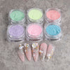 Sugar Nail Powder Pigment Acrylic Powder Shiny Dipping dust Nail Art Glitter Sequins Design Manicure Decoration Pack of 12