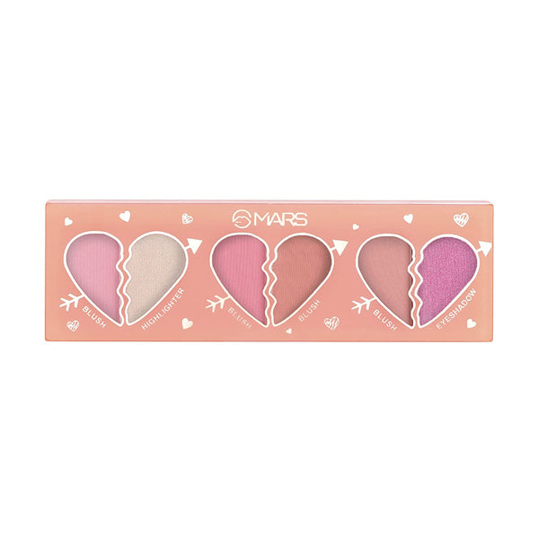 Mars 3In1 Little Blush Highlighter, Eyeshadow and Blusher, 20g