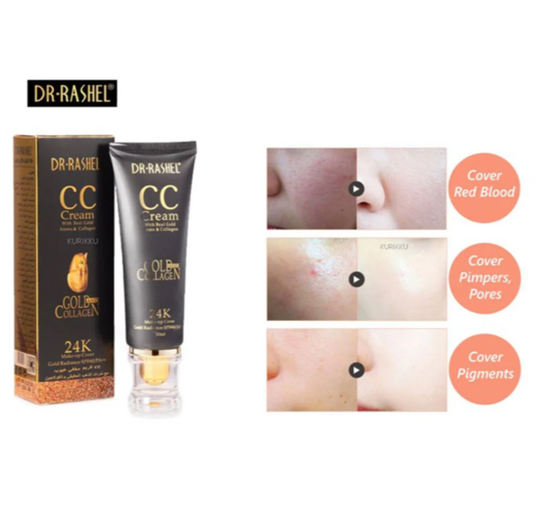 Dr. Rashel 24K Gold And Collagen CC Cream Make-Up Cover