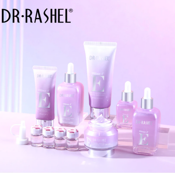 Dr. Rashel Vitamin E Hydrating & Restoring Skin Care Kit - 10 Piece Set