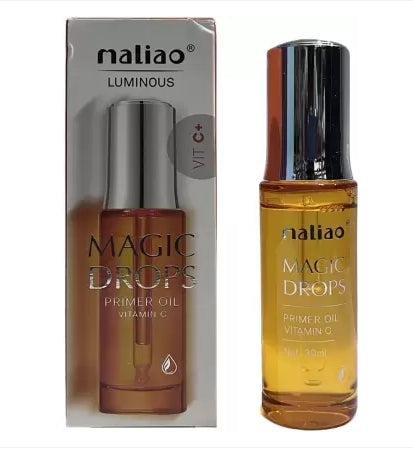 Maliao Magic Drops Primer Oil Luminous Face Serum Vitamin C+