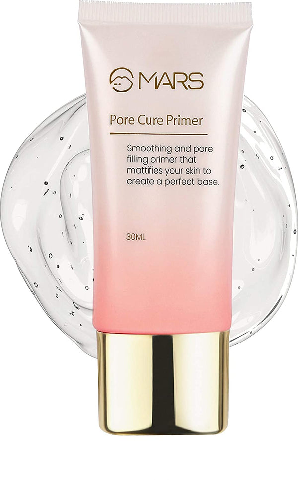 MARS Pore Cure Long Lasting Makeup Primer - 30 ml (Transparent)