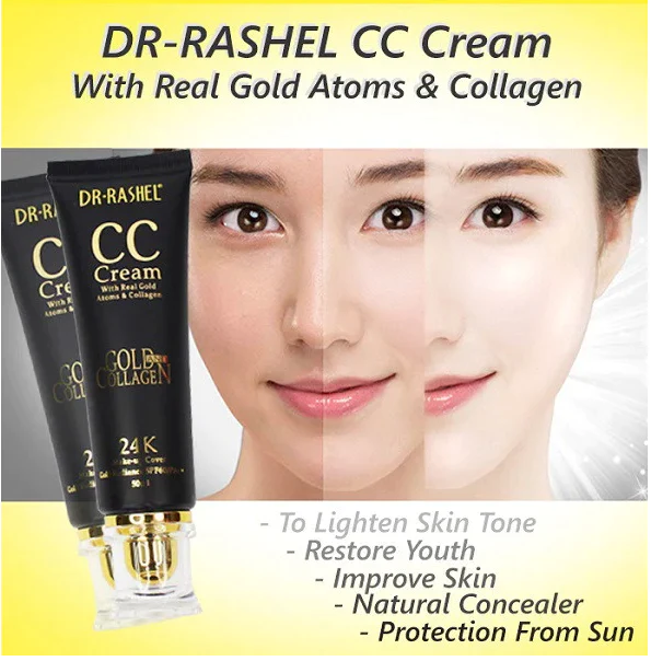 Dr. Rashel 24K Gold And Collagen CC Cream Make-Up Cover